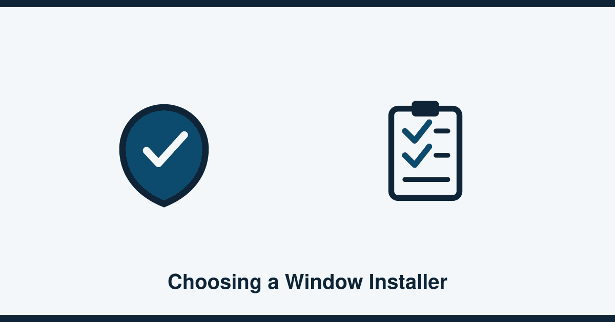 How to choose a window installer in the UK