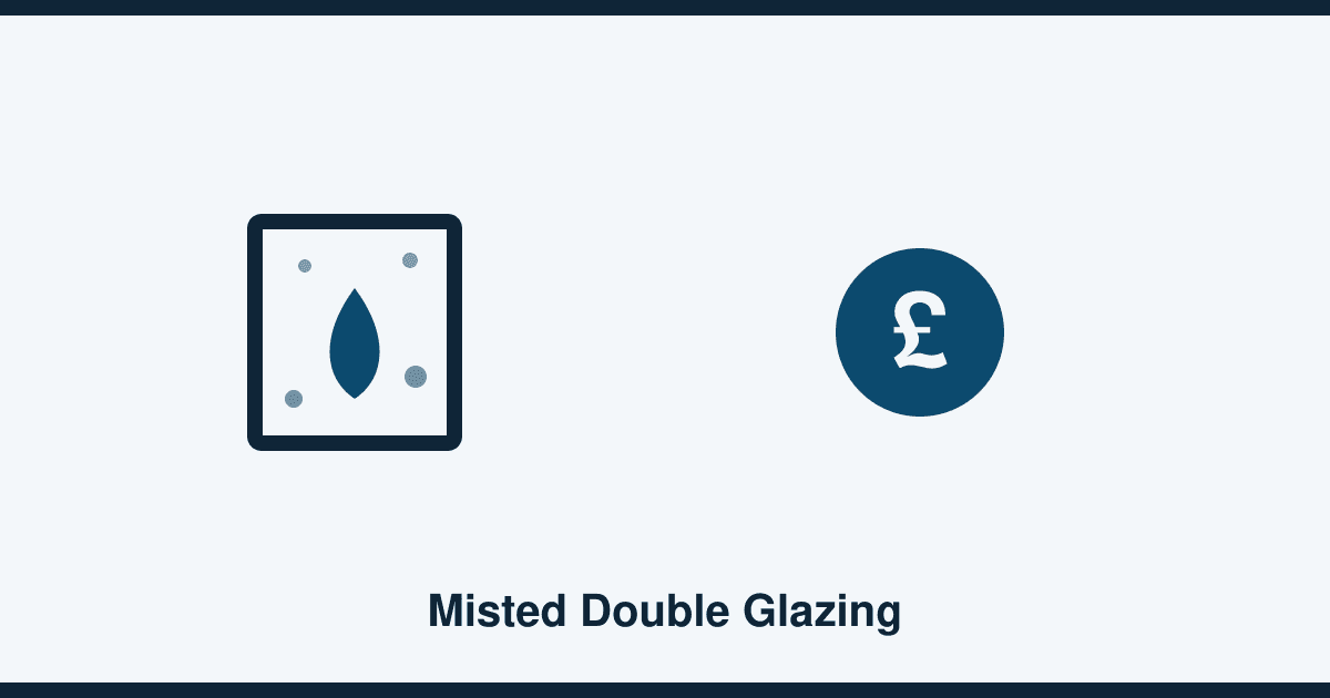 Condensation and misted double glazing: repair or replace?
