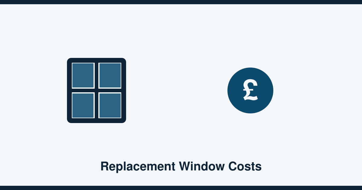 How much do replacement windows cost in the UK?