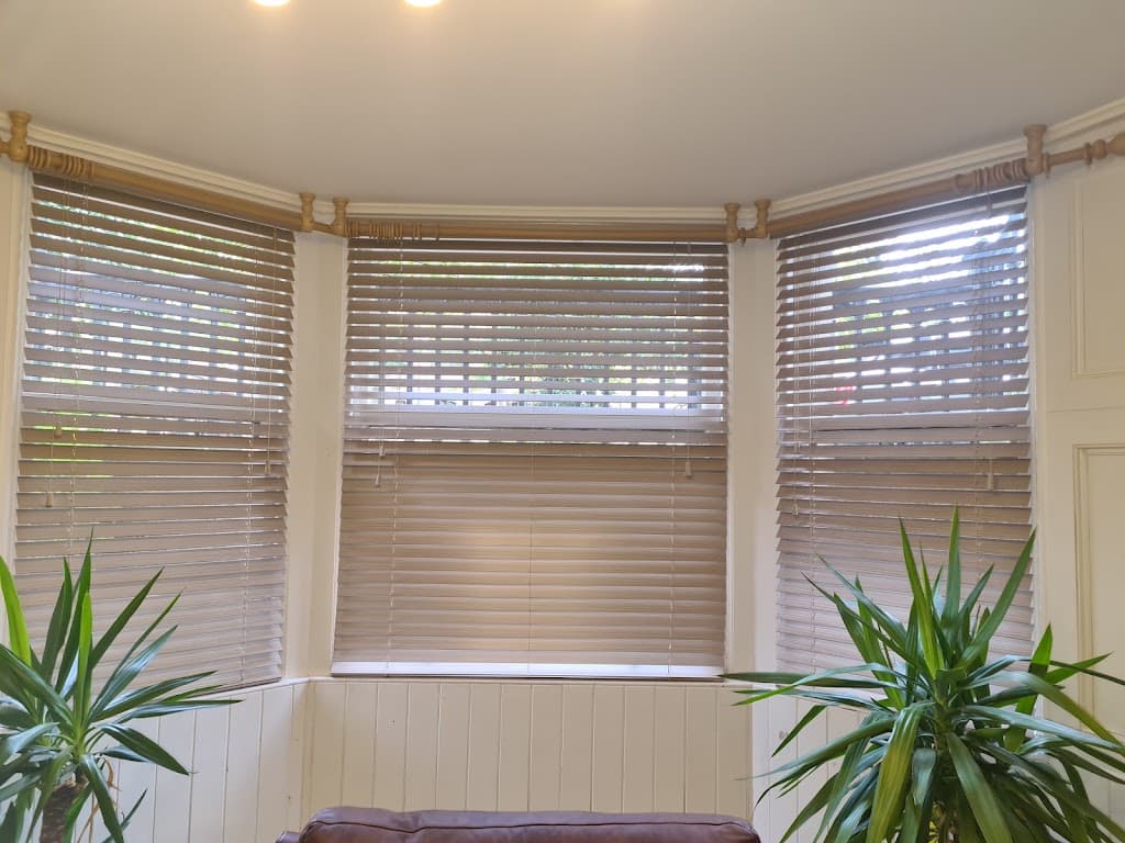 Oak blinds and shutters