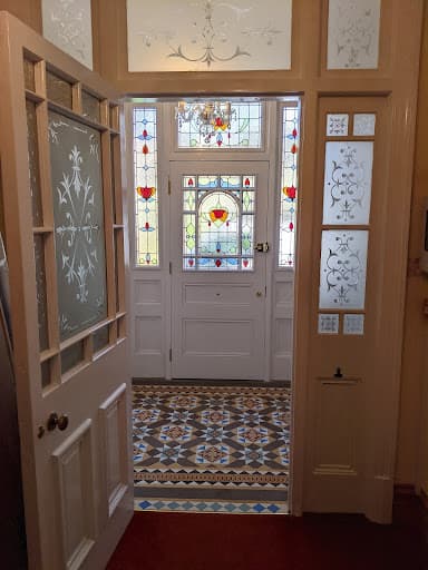 Old English Doors - Wooden Doors - Stained Glass — Customer photo