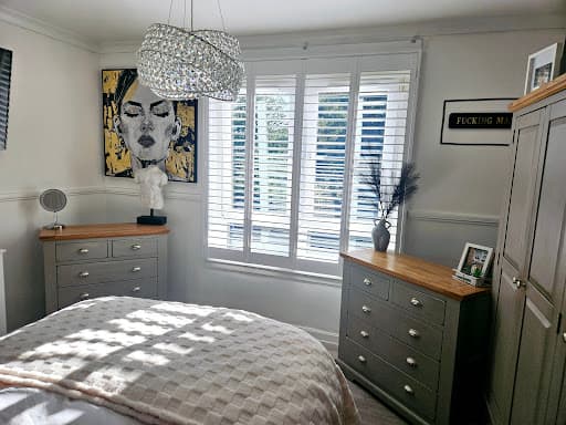 Oak blinds and shutters — Customer photo