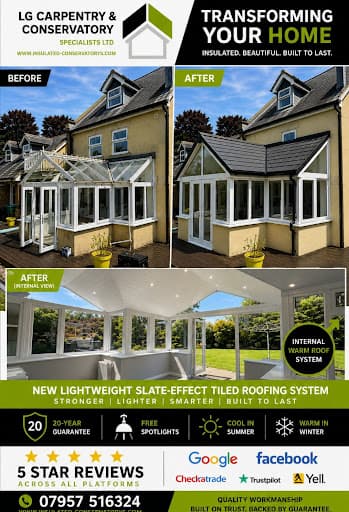 LG Carpentry & Conservatory Specialists Ltd — Customer photo